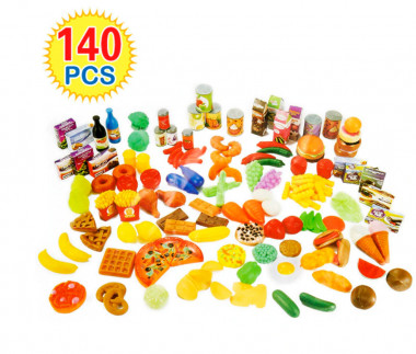 Набор игрушечных продуктов, 140 элементов — Полесье Россия