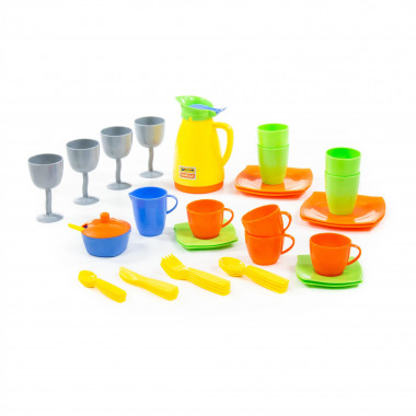 Набор детской посуды Праздничный — Полесье Россия