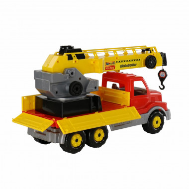 Сталкер, автомобиль-кран с поворотной платформой — Полесье Россия