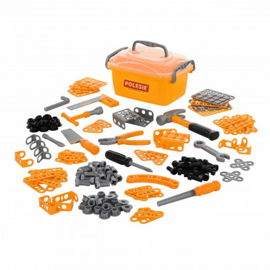 Набор инструментов №10 (166 элементов)  СНЯТ С ПРОИЗВОДСТВА! — Полесье Россия