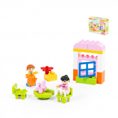 Конструктор Макси Мини-Домик (21 элементов) — Полесье Россия