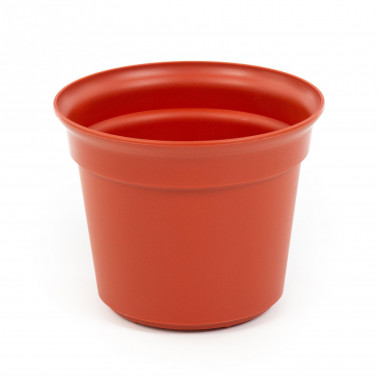 Цветочный горшок коричневый Эва d150 мм, h121 мм - 1,25 л — Полесье Россия