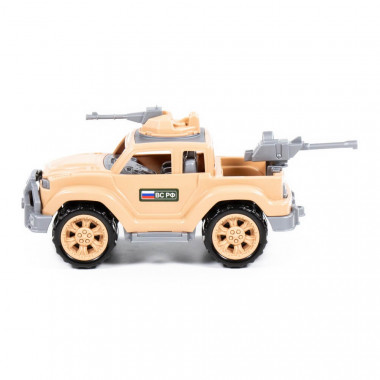 Автомобиль Полесье-пикап военный-сафари Легионер-мини с 2-мя пулемётами — Полесье Россия