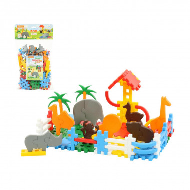 Конструктор Зоопарк 117 элементов НЕ ПРОИЗВОДИМ — Полесье Россия