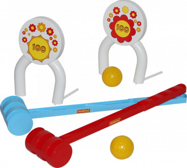 Набор игровой Крокет (6 элементов) — Полесье Россия