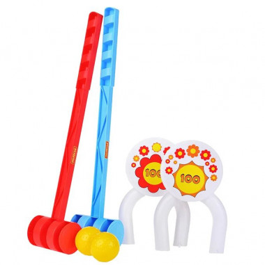 Набор игровой Крокет (6 элементов) — Полесье Россия