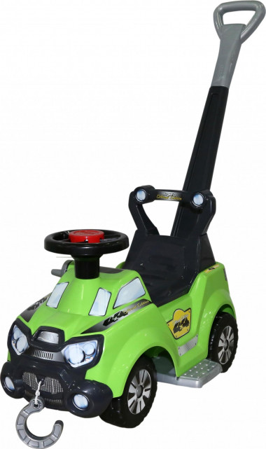 Каталка автомобиль Sokol №5 с ручкой и подножкой — Полесье Россия