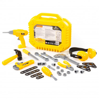 Набор инструментов №20 (32 элемента) (в чемоданчике) — Полесье Россия