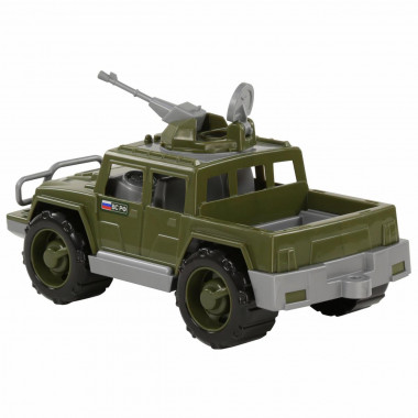 Автомобиль-пикап военный Защитник с 1-м пулемётом — Полесье Россия
