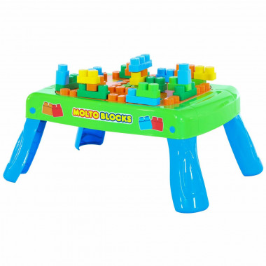 Набор игровой с конструктором (20 элементов) Зелёный - временно не производим — Полесье Россия