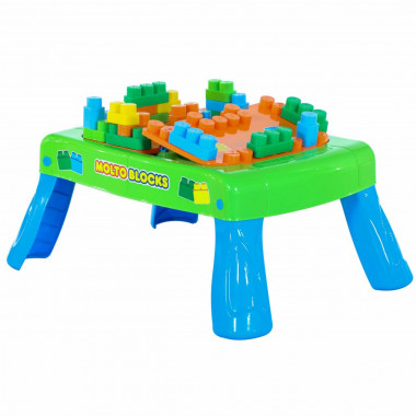 Набор игровой с конструктором (20 элементов) Зелёный - временно не производим — Полесье Россия