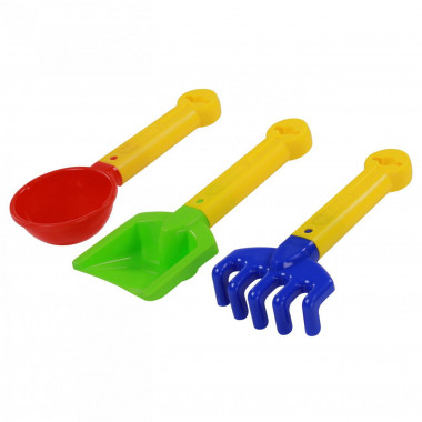 Набор №399 (совок №23, грабли №23, ковшик №23) — Полесье Россия