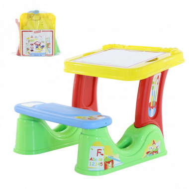 Детская парта Полесье (стол и скамейка) — Полесье Россия