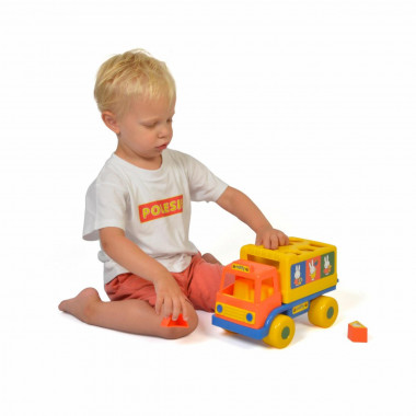 Логический грузовичок Миффи с 6 кубиками №2 — Полесье Россия