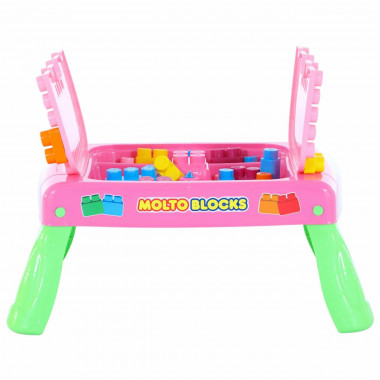 Набор игровой с конструктором (20 элементов) Розовый не выпускаем — Полесье Россия