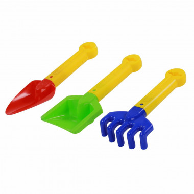 Набор №409 (совок №23, грабли №23, лопата №23) — Полесье Россия