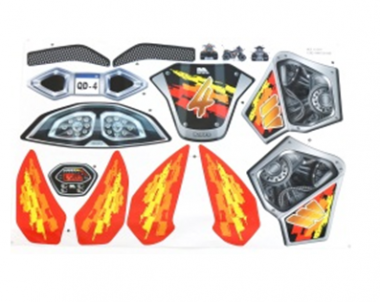 Комплект наклеек для арт 61843 (корпус) — Полесье Россия