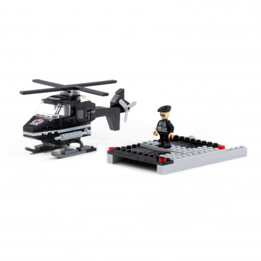 Конструктор Классик Город. Полиция-1.7 (102 эл.) совместим с Лего — Полесье Россия