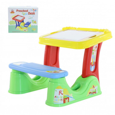Детская парта (стол и стул) для дошкольника — Полесье Россия