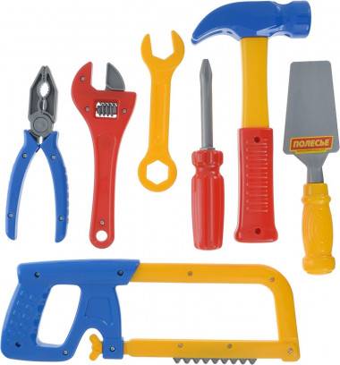Набор инструментов №14 (7 элементов) — Полесье Россия