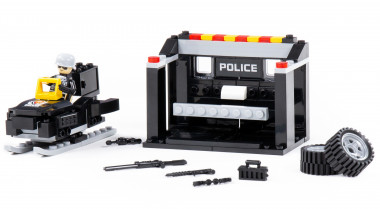 Конструктор Классик Город. Полиция-1.8 (103 эл.) совместим с Лего — Полесье Россия