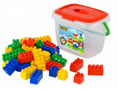 Конструктор Строитель 45 элементов — Полесье Россия