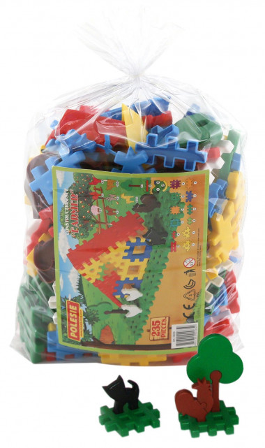 Конструктор Фермер 235 элементов — Полесье Россия