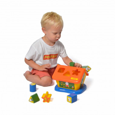 Логический домик Миффи с 6 кубиками №2 — Полесье Россия