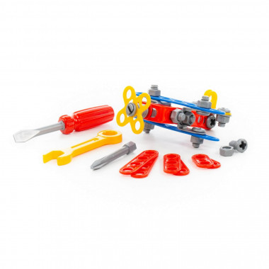 Конструктор Изобретатель (57 элементов) (в коробке) — Полесье Россия