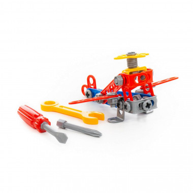 Конструктор Изобретатель (57 элементов) (в коробке) — Полесье Россия