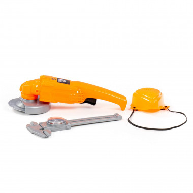 Набор инструментов №24 (шлифовальная машинка, штангенциркуль №2, респиратор) — Полесье Россия