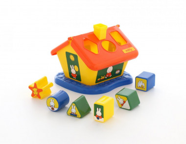 Логический домик Миффи с 6 кубиками №3 — Полесье Россия