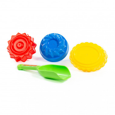 Набор №421 (совок №13, 3 формочки Пирожные) — Полесье Россия