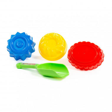 Набор №421 (совок №13, 3 формочки Пирожные) — Полесье Россия