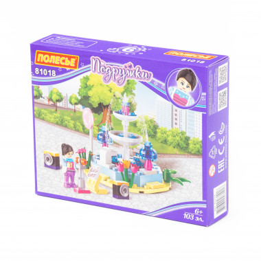 Конструктор Классик Подружки-6 (103 эл.) совместим с Лего — Полесье Россия