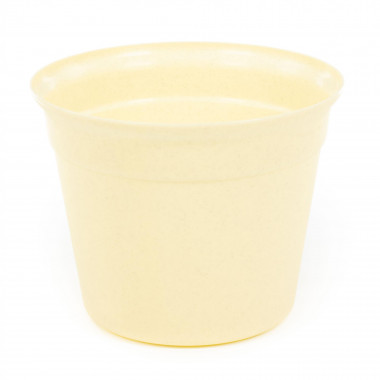 Цветочный горшок светло-желтый Эва d220 мм, h180 мм - 4 л — Полесье Россия