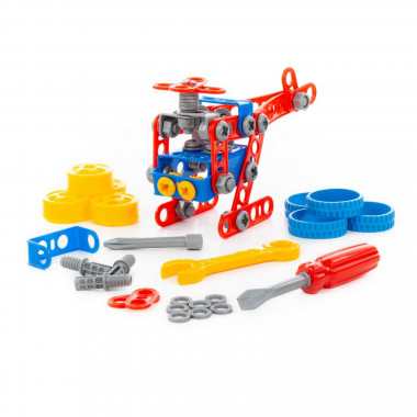 Конструктор Изобретатель (91 элемент) (в коробке) — Полесье Россия