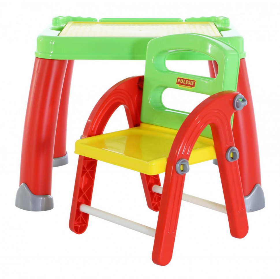 Детский стол и стул, набор дошкольника 2 фото 1 — Полесье Россия