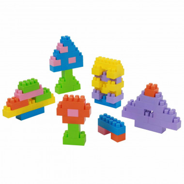 Конструктор Строитель, 60 элементов — Полесье Россия