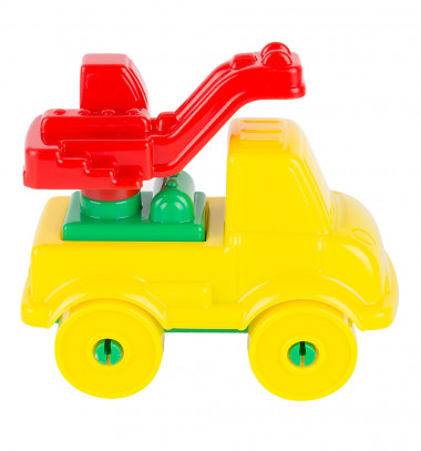 Автомобиль-кран (8 элементов) — Полесье Россия