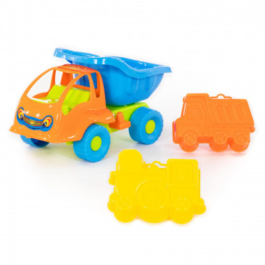 Набор №50 (самосвал Муравей, формочки самосвал и паровоз) — Полесье Россия