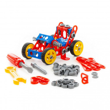 Конструктор Изобретатель (97 элементов) (в коробке) — Полесье Россия