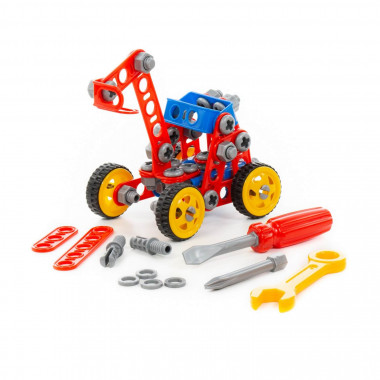 Конструктор Изобретатель (97 элементов) (в коробке) — Полесье Россия