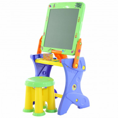 Детская школьная парта мольберт Набор Играй и учись Molto — Полесье Россия