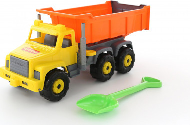 Большой самосвал Супергигант и лопата большая — Полесье Россия