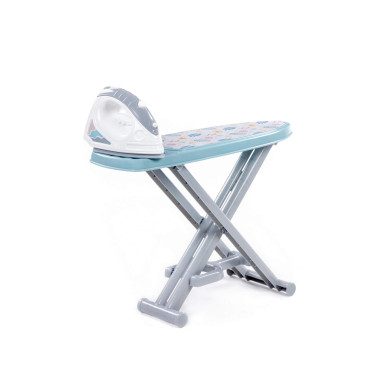 Набор игровой Утюжок №3 с гладильной доской (серо-голубой, в сеточке) — Полесье Россия