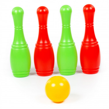 Полесье Набор Кегли 4 штуки — Полесье Россия