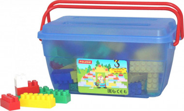 Конструктор Строитель, 109 элементов — Полесье Россия