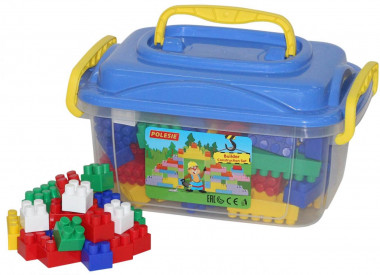 Конструктор Строитель, 135 элементов — Полесье Россия