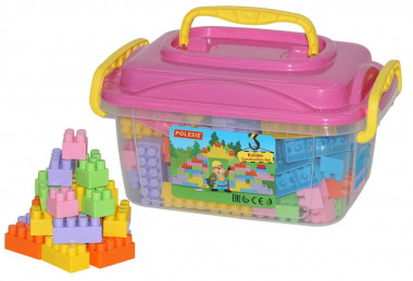 Конструктор Строитель, 135 элементов — Полесье Россия